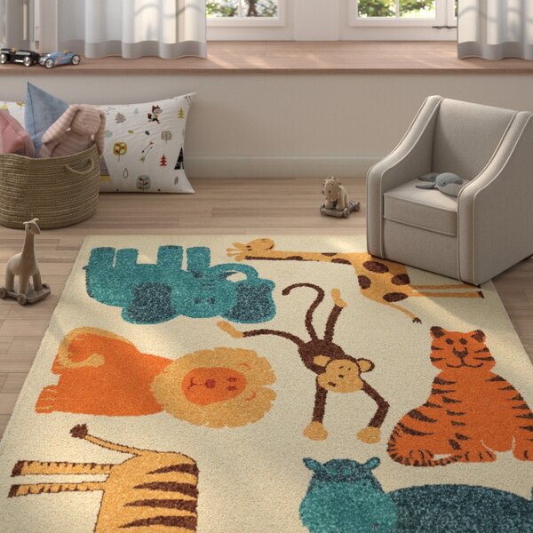 Harriet Bee Bedford Beige Area Rug & Reviews | Wayfair